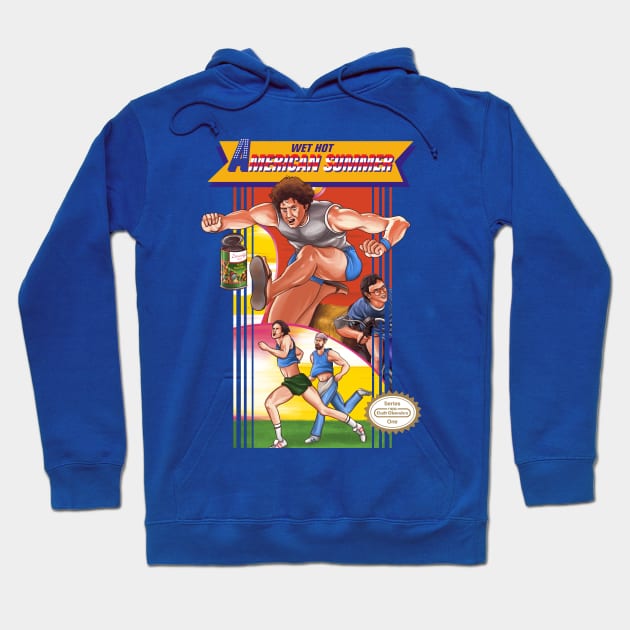 Wet Hot American Track & Field Hoodie by DVD Bargain Bin